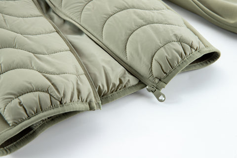 Kids Quilted Zip-Up Jacket