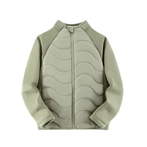 Kids Quilted Zip-Up Jacket