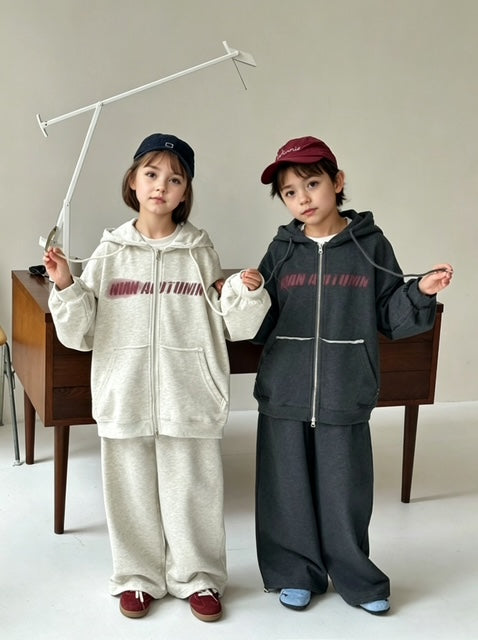 2026 Fall kids Casual Hoodie Set