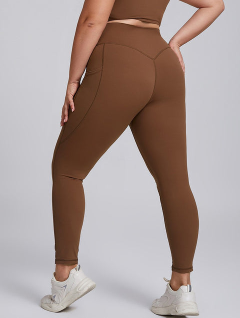 Plus size two-piece Women's high-end sportswear Tight