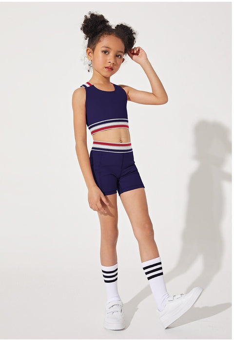 Fighting Girl Kids Collection Running Yoga Sports Short