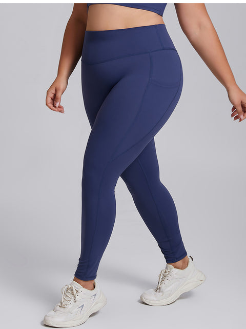 Plus size two-piece Women's high-end sportswear Tight