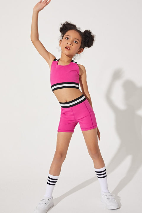 Fighting Girl Kids Collection Running Yoga Sports Short