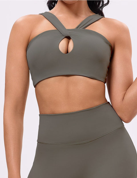 New Women's Double Shoulder Strap Fitness Vest Top