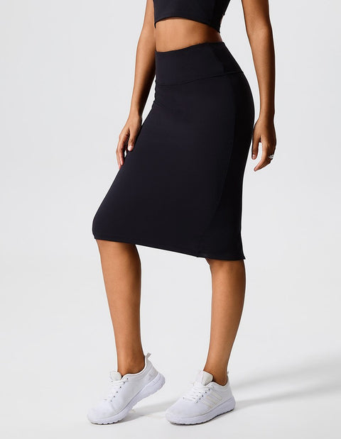 Women's High waist Casual A Line Skirt