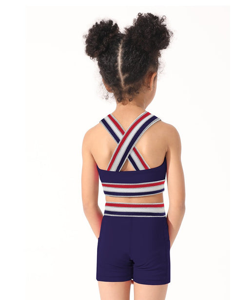 Fighting Girl Kids Collection Yoga Sports Top