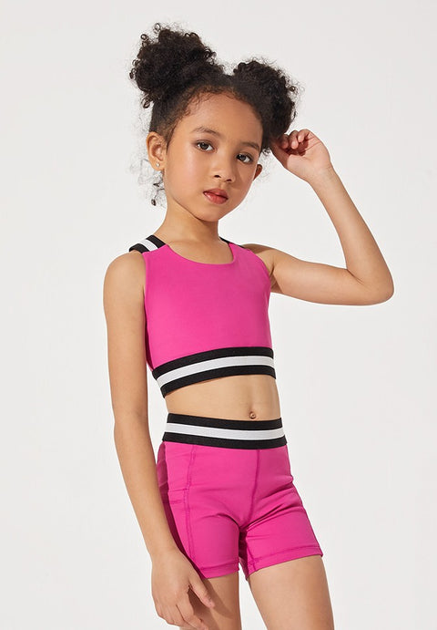 Fighting Girl Kids Collection Running Yoga Sports Short