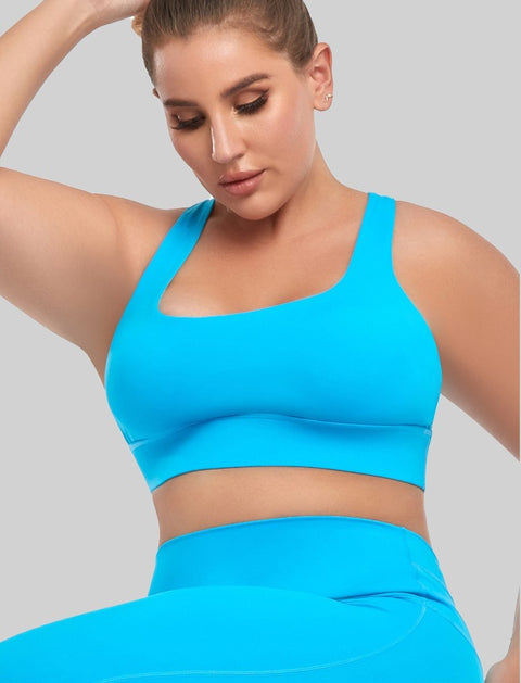 Plus size two-piece Women's High-intensity sportswear Fitness Pants