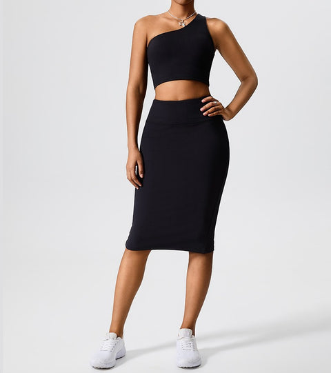 Women's High waist Casual A Line Skirt