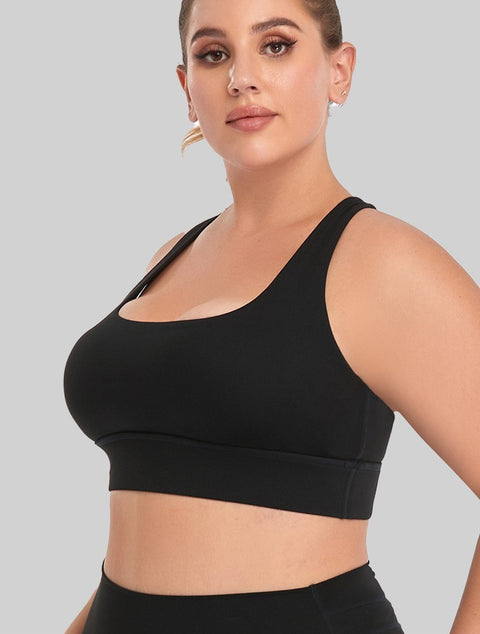 Plus size two-piece Women's High-intensity sportswear Fitness Pants