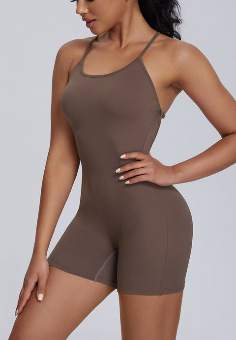 Women's Hip lifting Sexy Casual Sports Jumpsuit